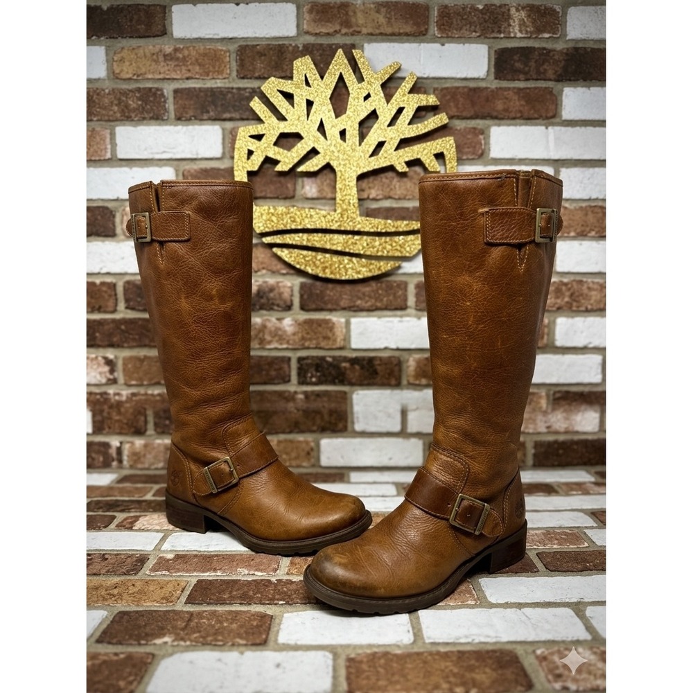 Timberland Earthkeepers  Leather Riding Boots Boho festival Cowgirl Whimsigoth-6